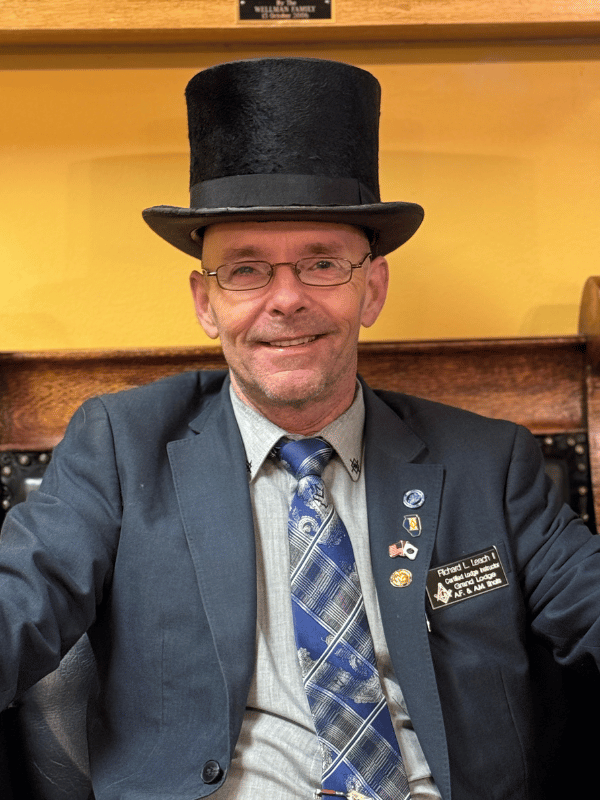 Worshipful Master RWB Richard Leach II
